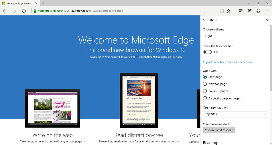 Włącz tryb ciemny w Microsoft Edge