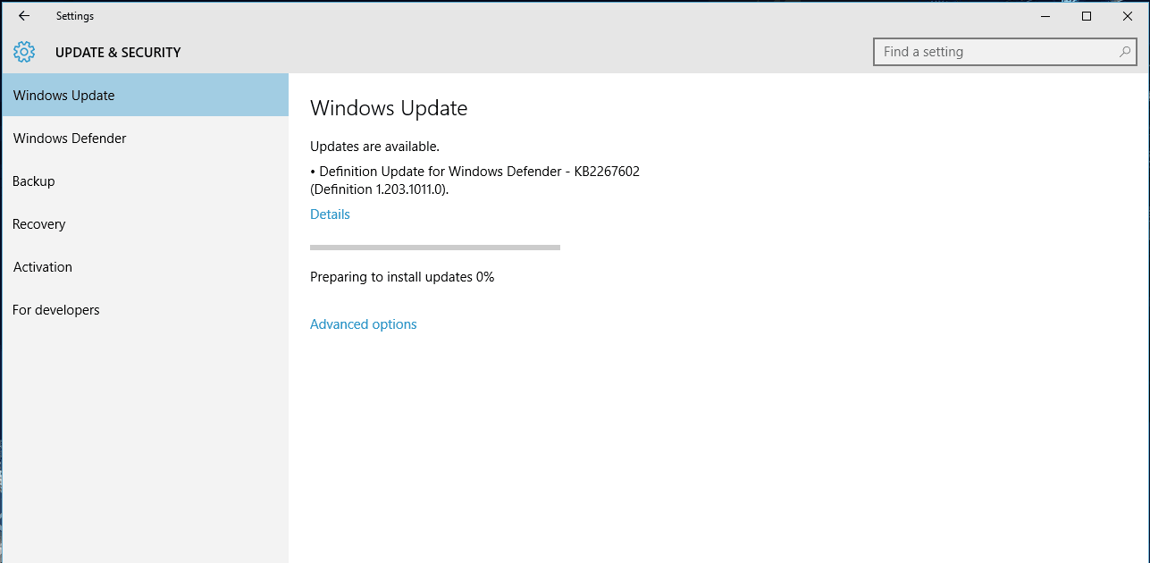 Windows Updateの