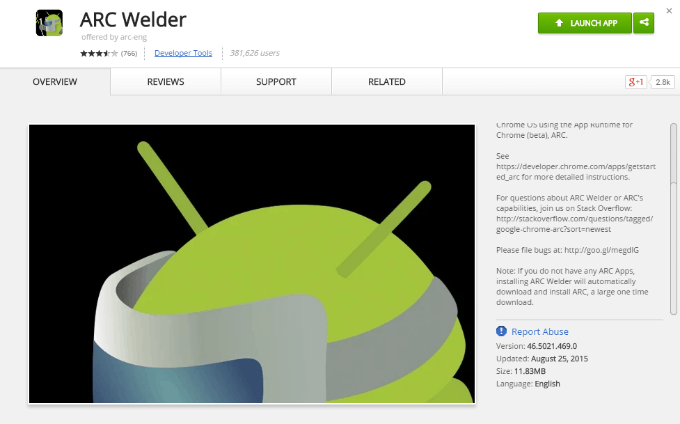 download arc welder on on pc for easy android