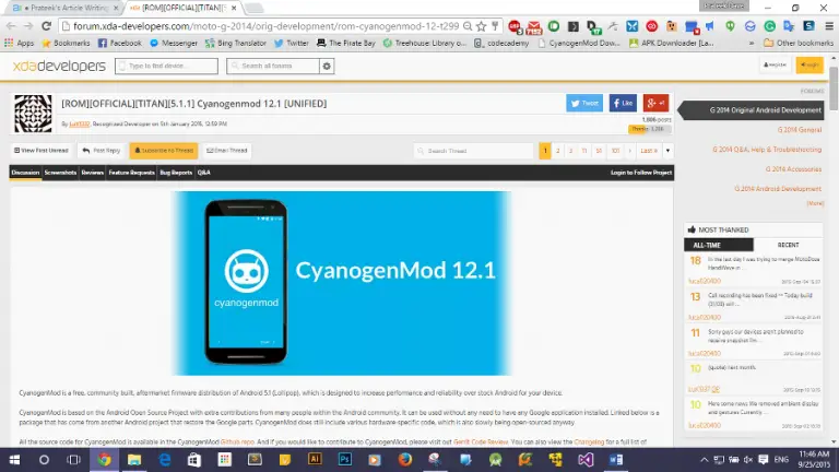 quickboot mode cyanogenmod 13