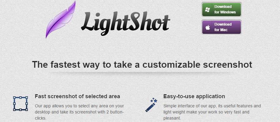 how to get to lightshot settings