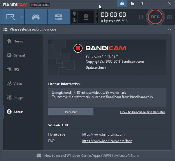 Bandicam Best Webcam Software