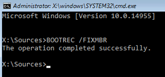 fixing windows boot loader