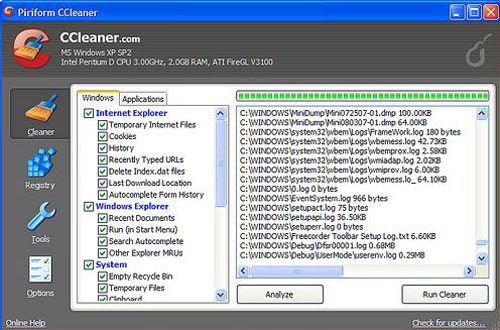 ccleaner version