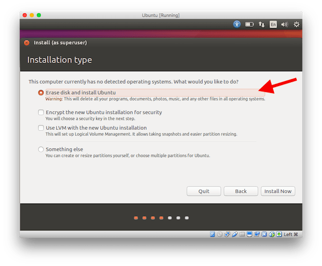 Стереть диск и установить ubuntu