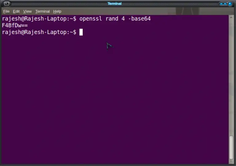 linux random password generator