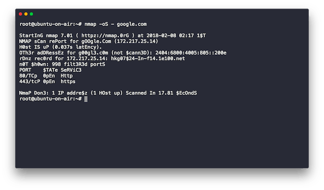 Как установить nmap на ubuntu