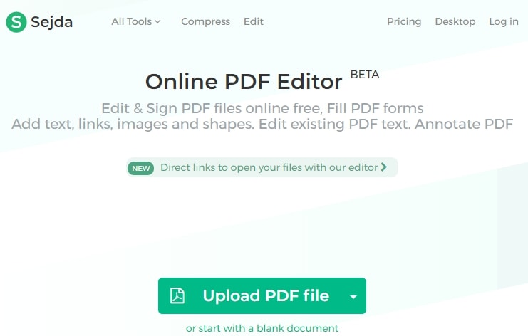 online word to pdf converter sejda