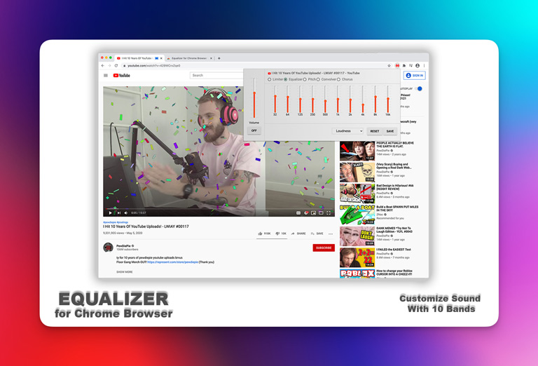 Equalizer for Chrome