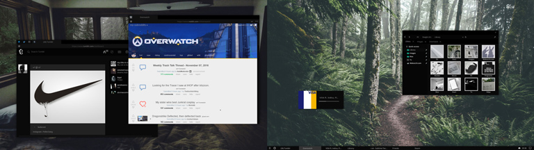 Nocturnal W10 Dark Theme for Windows 10