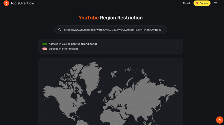 YouTube Region Restriction